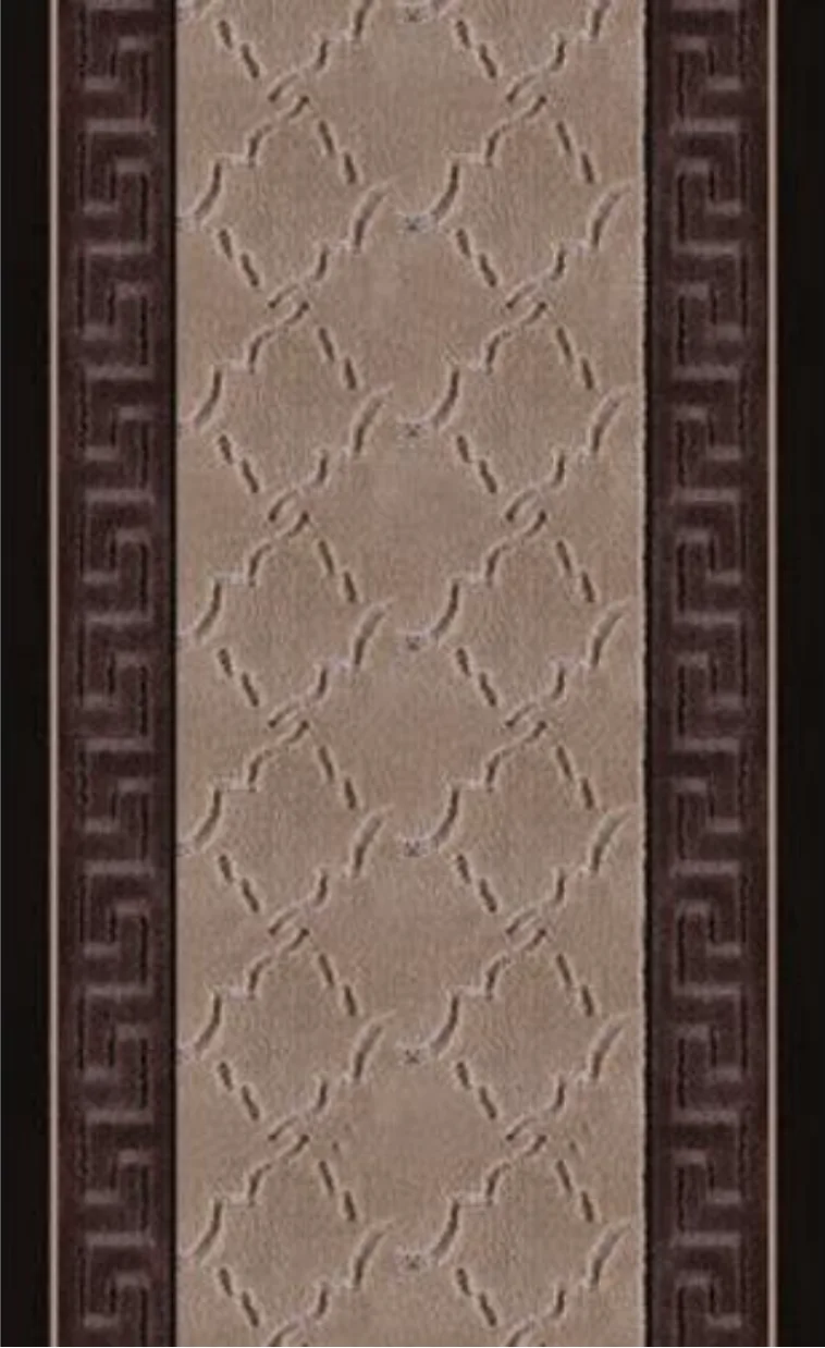 Dolunay beige roll runner